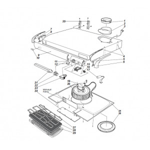 Franke 200-Serien Backspjäll 