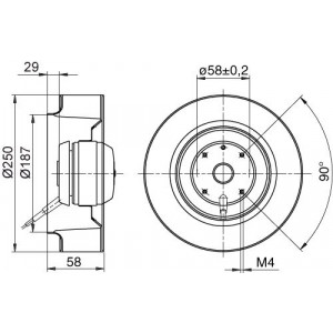 SVAB SVX-F Fläktmotor